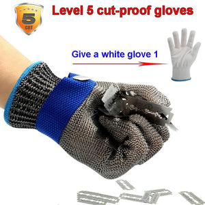 5 LevelSteel WireCut Prevention Gloves