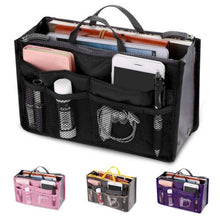 Load image into Gallery viewer, Lady Travel Insert Handbag Organiser Purse Large Liner Storage Bags

