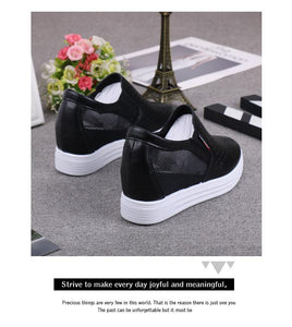 2019  Fashion Summer  Woman Footwear Shoes Wedges Sneakers Hidden Heels