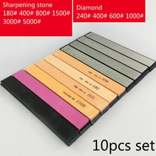 Load image into Gallery viewer, Ruixin Pro II Professional Knife Sharpener chef Knife Sharpening System Pencil Apex edge Sharpener 4 whetstone stones bars
