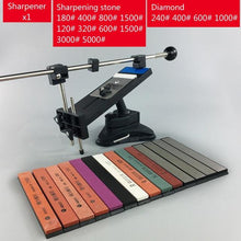 Load image into Gallery viewer, Ruixin Pro II Professional Knife Sharpener chef Knife Sharpening System Pencil Apex edge Sharpener 4 whetstone stones bars
