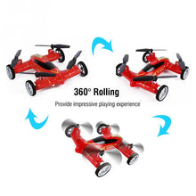 Load image into Gallery viewer, Drone Air-Land Dual Mode Flying Car RC Quadcopter
