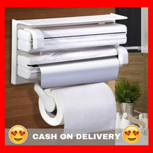 Load image into Gallery viewer, Three-way Roll Holder and Dispenser
