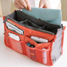 Load image into Gallery viewer, Lady Travel Insert Handbag Organiser Purse Large Liner Storage Bags
