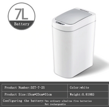 Load image into Gallery viewer, Waterproof Induction Trash Can DZT-7-2S
