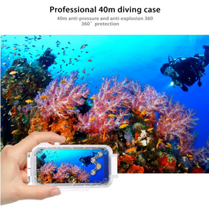 40m Anti-Pressure Explosion-proof Diving Mobile Phone Case