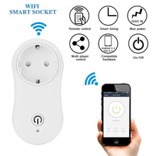 Load image into Gallery viewer, FORNORM Smart Wireless Wifi Socket Home App Remote Control Support Timing Function With 5V USB Output EU Plug For Android IOS Sm
