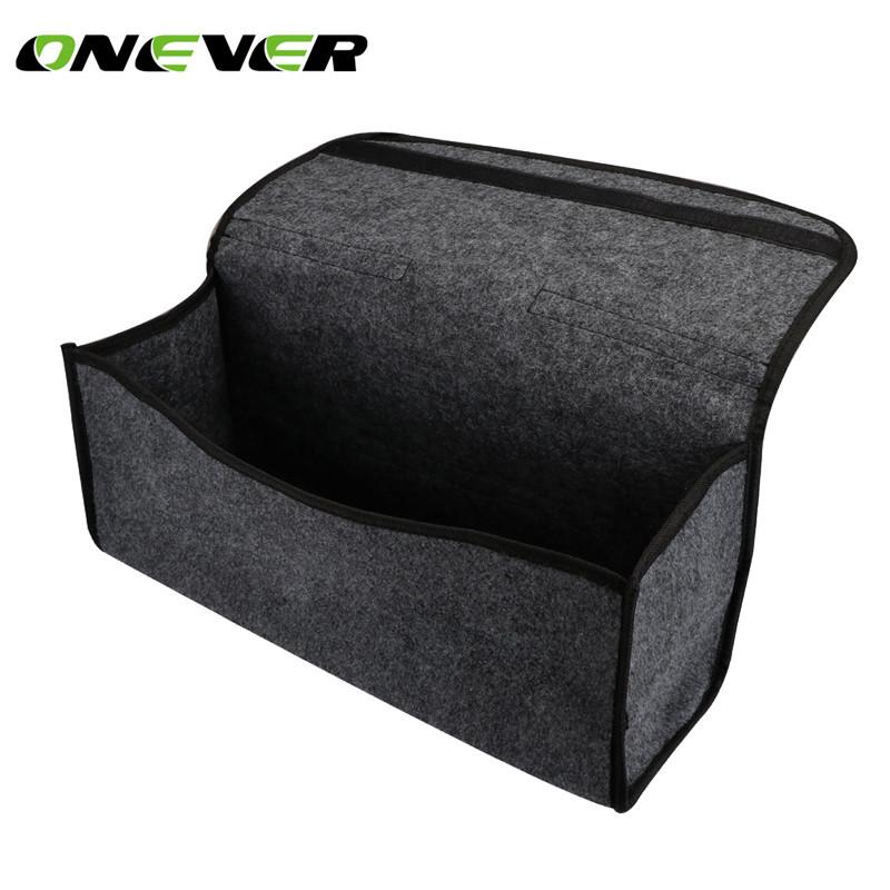 Car Felt Storage Box Trunk Bag Vehicle Tool Box Multi-use Tools Organizer Bag Carpet Folding Automobiles Interior Accessories