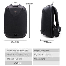 Load image into Gallery viewer, ARCTIC HUNTER Anti Theft USB Charging Backpack
