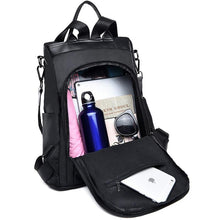 Load image into Gallery viewer, Women&#39;s Anti-theft Oxford Backpack - Water Resistant
