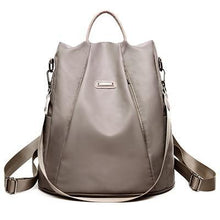 Load image into Gallery viewer, Women&#39;s Anti-theft Oxford Backpack - Water Resistant
