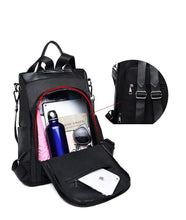 Load image into Gallery viewer, Women&#39;s Anti-theft Oxford Backpack - Water Resistant
