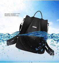 Load image into Gallery viewer, Women&#39;s Anti-theft Oxford Backpack - Water Resistant
