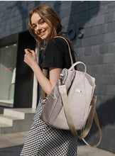 Load image into Gallery viewer, Women&#39;s Anti-theft Oxford Backpack - Water Resistant
