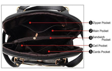 Load image into Gallery viewer, Women&#39;s Anti Theft Leather Backpack
