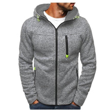 Load image into Gallery viewer, Fashion Men&#39;s Sweatshirts Zipper Hoodies Bodybuilding Jogger Workouts Cotton Fleece Hoody Hooded Sweatshirt Men Clothes Hombre
