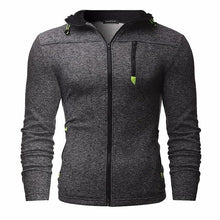 Load image into Gallery viewer, Fashion Men&#39;s Sweatshirts Zipper Hoodies Bodybuilding Jogger Workouts Cotton Fleece Hoody Hooded Sweatshirt Men Clothes Hombre
