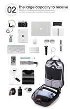 Load image into Gallery viewer, ARCTIC HUNTER Anti Theft USB Charging Backpack
