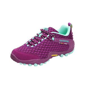 Lady Hiking Shoe Non-Slip Walking Shoe Outdoor Leisure Travel Shoe Off-Road Shoe