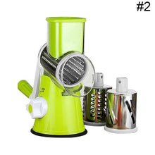 Load image into Gallery viewer, Multifunctional  Roller Shredder Round Mandoline Slicer Potato Vegetable  Cheese Slicer  Kitchen Tool Manual Kitchen Accessories

