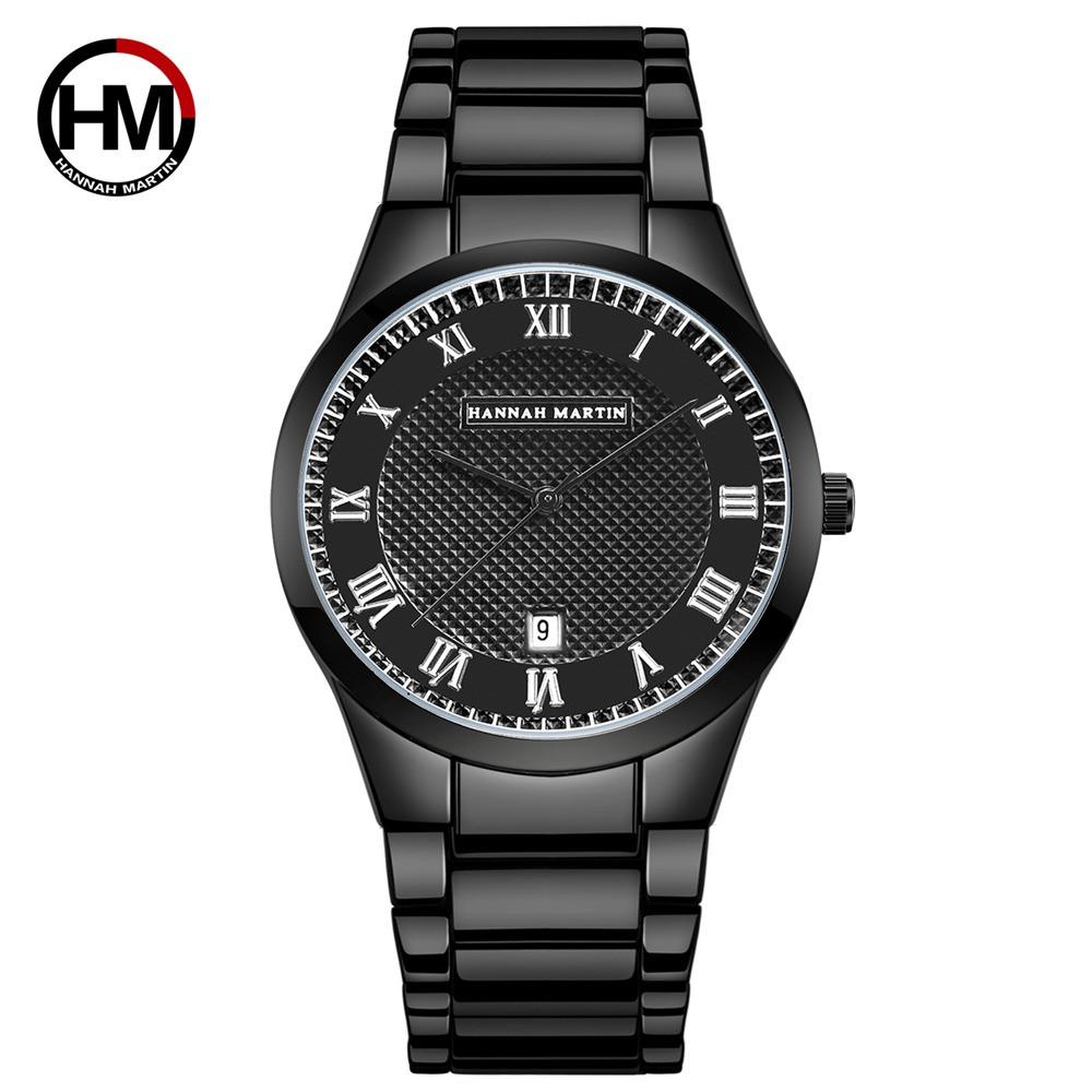 Men'S Business Casual Roman Digital Calendar Watch