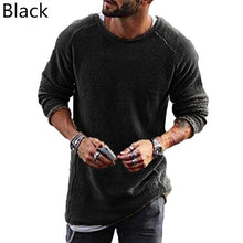 Load image into Gallery viewer, Stylish Sweaters Knitted Long Sleeve Tops Pullovers Hiphop Men&#39;s Sweater Solid Loose Fit Autumn Men Casual Clothes Hombre
