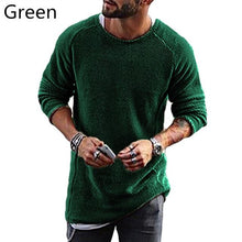 Load image into Gallery viewer, Stylish Sweaters Knitted Long Sleeve Tops Pullovers Hiphop Men&#39;s Sweater Solid Loose Fit Autumn Men Casual Clothes Hombre
