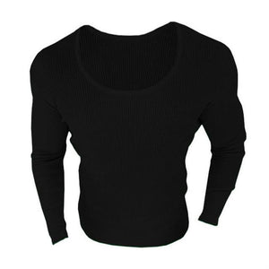 Fashion Muscle Tee Knited Men Sweaters Long Sleeve Slim Fitness Tops Clothes Jogger Tracksuit Hombre Camisa INCERUN Men Clothes