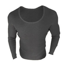 Load image into Gallery viewer, Fashion Muscle Tee Knited Men Sweaters Long Sleeve Slim Fitness Tops Clothes Jogger Tracksuit Hombre Camisa INCERUN Men Clothes
