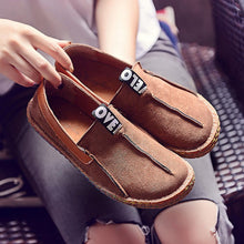 Load image into Gallery viewer, Ladies Peas Shoes Lazy Shoes Casual Shoes Womens Sandals Summer Slip Shoes
