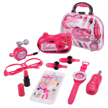 Load image into Gallery viewer, Makeup Tool Kit Sets Hair Dryer Cosmetics Toys for Girls Kids Children Furniture
