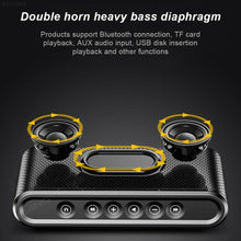 Load image into Gallery viewer, WOW 61CE Portable Bluetooth Wireless Speaker Touch Control Bass Stereo Subwoofer!
